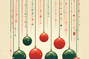 Vintage Christmas Card, a Background Graphic by Printable Treasure (Thumbnail 3 of 5)
