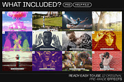 12 Photo Effect Templates, a Layer Style Add-On by iDoodle Studio (Thumbnail 2 of 6)