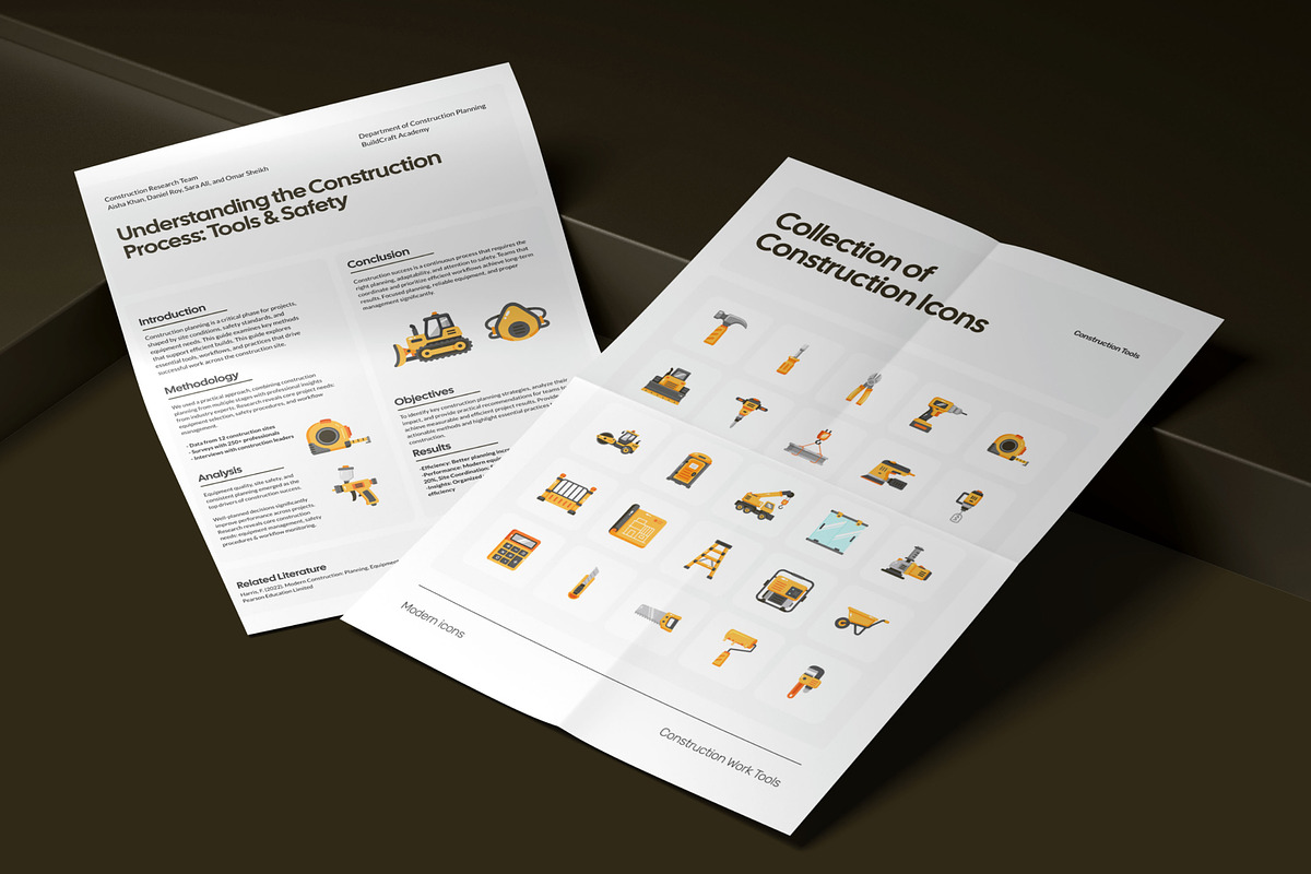 75 Construction Flat Icons, an Emoji Icon by Prosymbols (Photo 6 of 8)