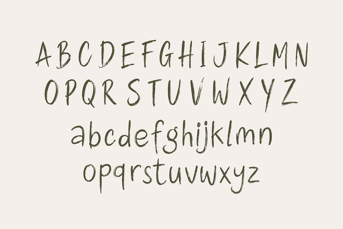 Rawlyn Brush Natural Handwritten, a Handwritten Font by Art StoreID (Photo 3 of 9)