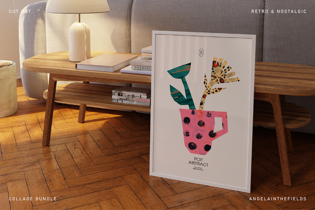 Art Collage Bundle 300+, an Object Illustration by angelainthefields (Photo 11 of 16)