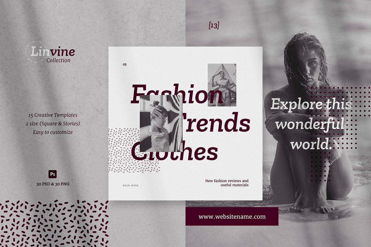 Linvine, a Social Media Template by Creatoly (Photo 1 of 5)