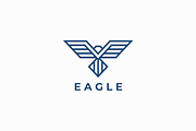 Geometric Eagle Logo, a Branding & Logo Template by yopie (Thumbnail 2 of 3)