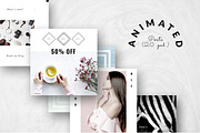 90% OFF | BUNDLE-Instagram Templates, a Social Media Template by CreativeFolks (Thumbnail 10 of 36)