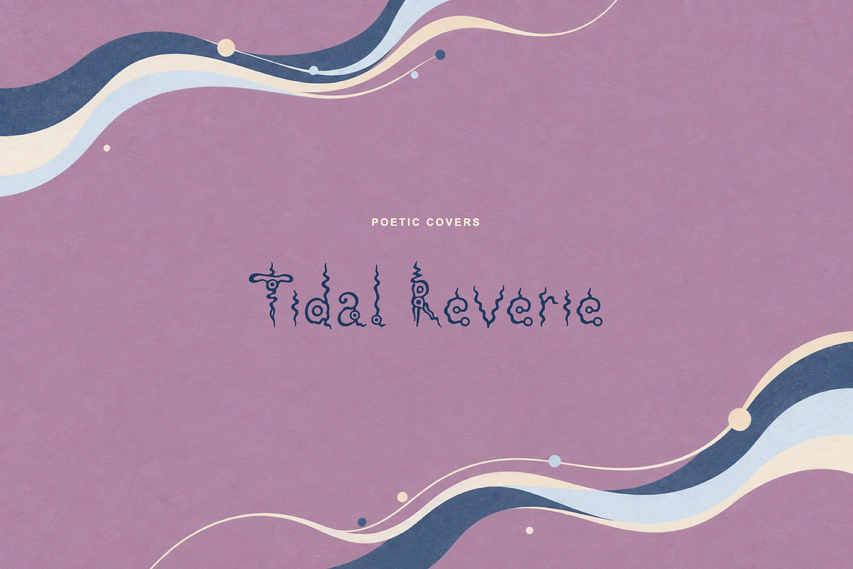 Astral Surf Cosmic Decorative Font, a Sans Serif Font by Graphic Spirit (Photo 6 of 8)