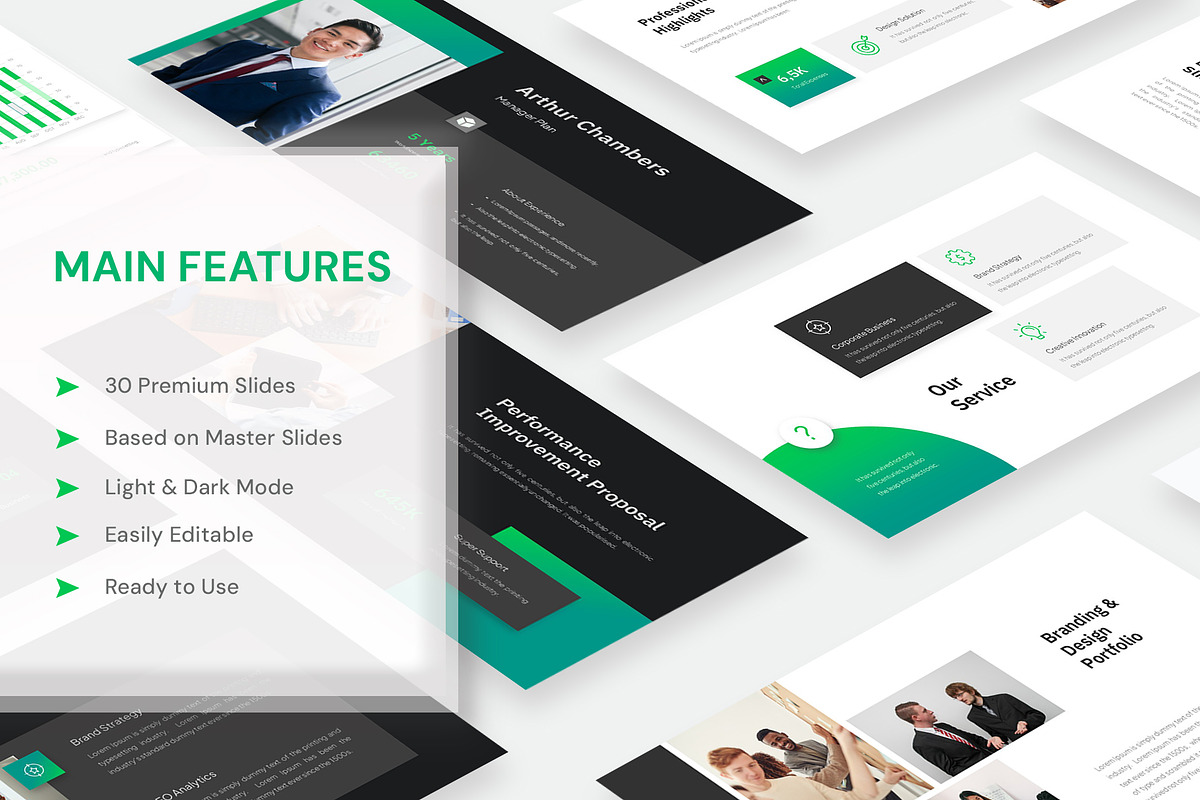 Corporate Proposal Google Slides, a Presentation Template by New Coral Design (Photo 2 of 6)