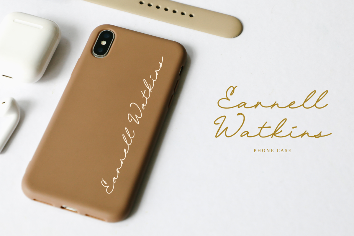 Tulisan Signature Font, a Script Font by Sronstudio (Photo 4 of 12)