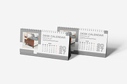 Desk Calendar Mockup, a Product Mockup by bimockup (Thumbnail 5 of 6)