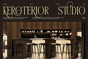 Ahira Brond Contrast Serif Font, a Serif Font by Graphicxell (Thumbnail 4 of 8)