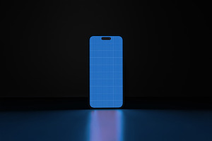 iPhone 16 Pro Max in Dark Mockup, an iPhone Mockup by Qaleb Studio