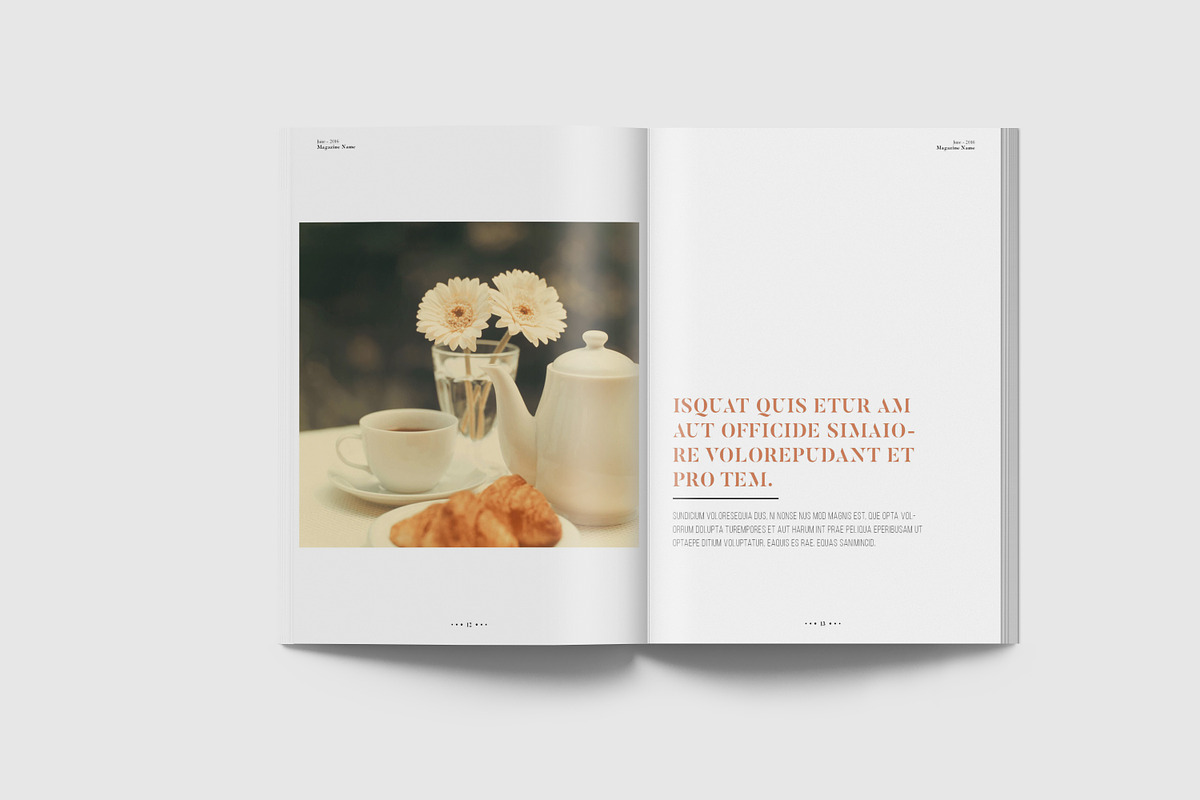 Multipurpose Magazine Template, a Magazine Template by Uloel Design (Photo 5 of 12)