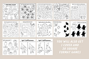 Christmas village coloring games, an Education Illustration by Lexi Claus (Thumbnail 11 of 15)