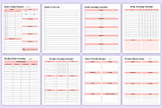 2026 Busy Mom Life Organizer Canva, a Stationery Template by Mustafiz (Thumbnail 3 of 7)