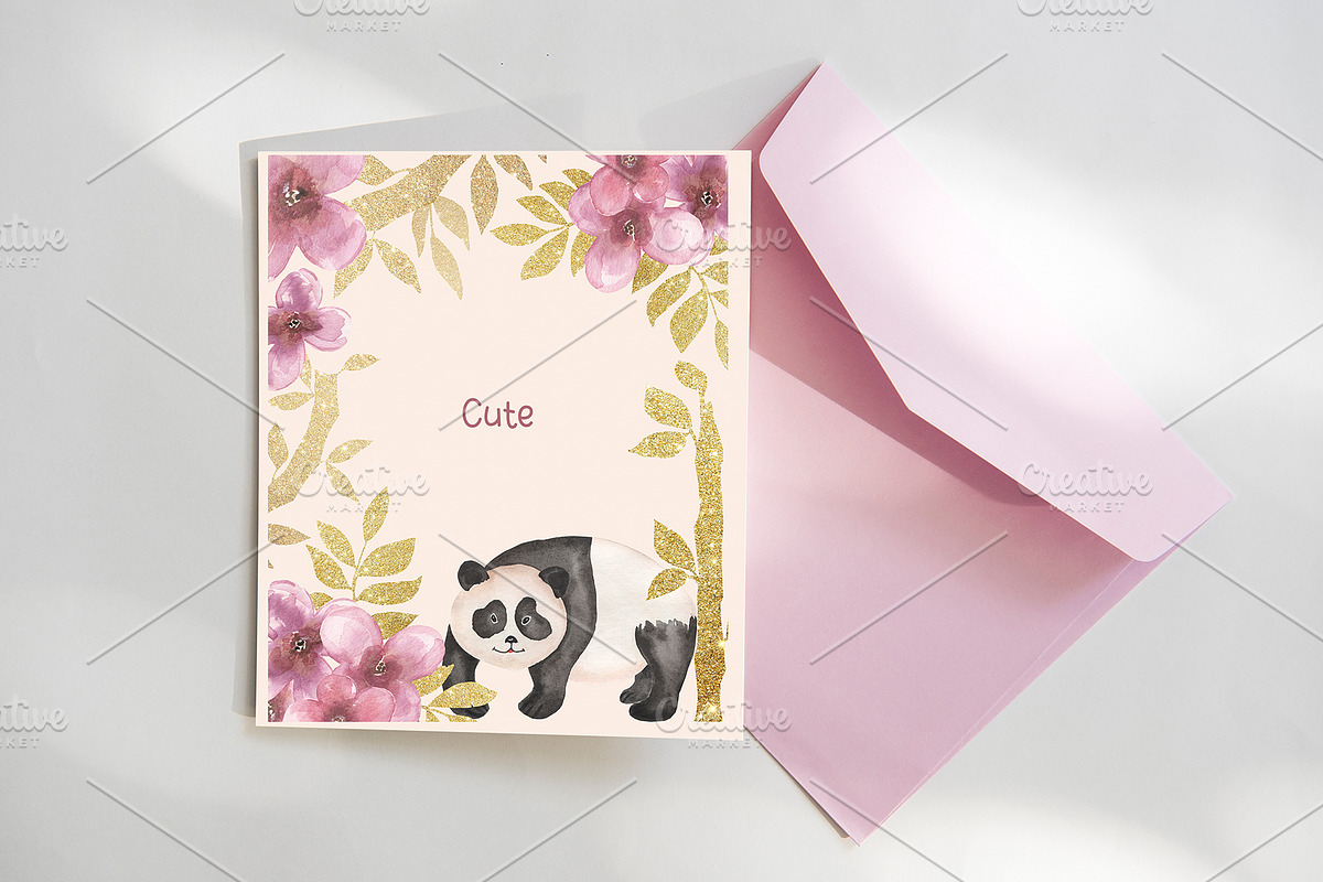 Panda Garden, an Animal Illustration by MayaNavits (Photo 16 of 19)