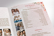 Pink Tabloid Funeral Program Templat, a Brochure Template by Four C Graphic (Thumbnail 8 of 8)