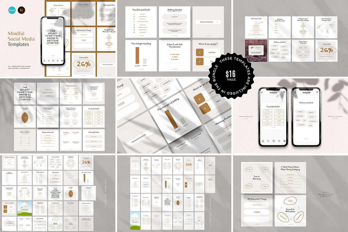 Social Media Templates For CANVA, a Social Media Template by AndrewPixel (Photo 12 of 18)