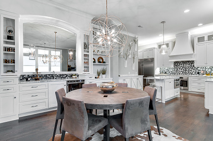 Modern Kitchen and Dining Room, an Architecture Photo by Water Street Photography