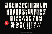 Teenage Wanker, a Slab Serif Font by TeenageFoundry (Thumbnail 8 of 8)