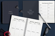 10 Printable Planner Notebook Layout, a Templates & Theme by Character (Thumbnail 5 of 11)