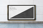 Subway Poster Mockup Bundle Metro, an Advertising Mockup by FoundImages (Thumbnail 5 of 61)