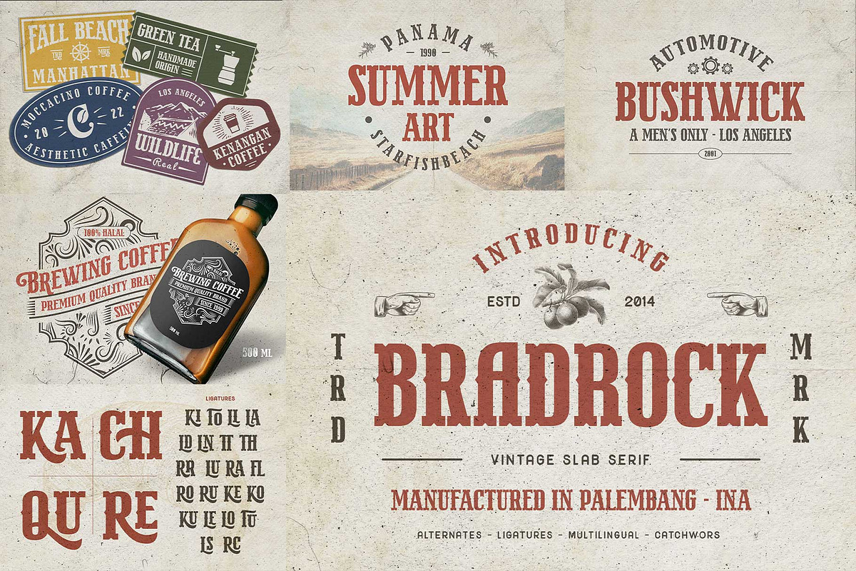 Font Bundle - Year End Sale! 95% OFF, a Font by Arterfak Project (Photo 9 of 16)