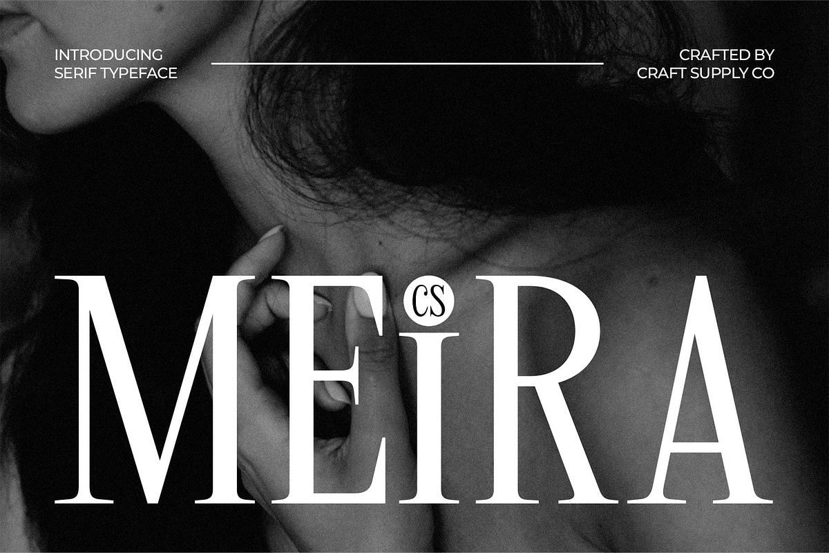 CS Meira – Elegant Font, a Serif Font by Craft Supply Co. (Photo 1 of 8)