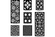 Black Lasercut Panel Bundle, a Graphic by Designer_Momina (Thumbnail 6 of 13)