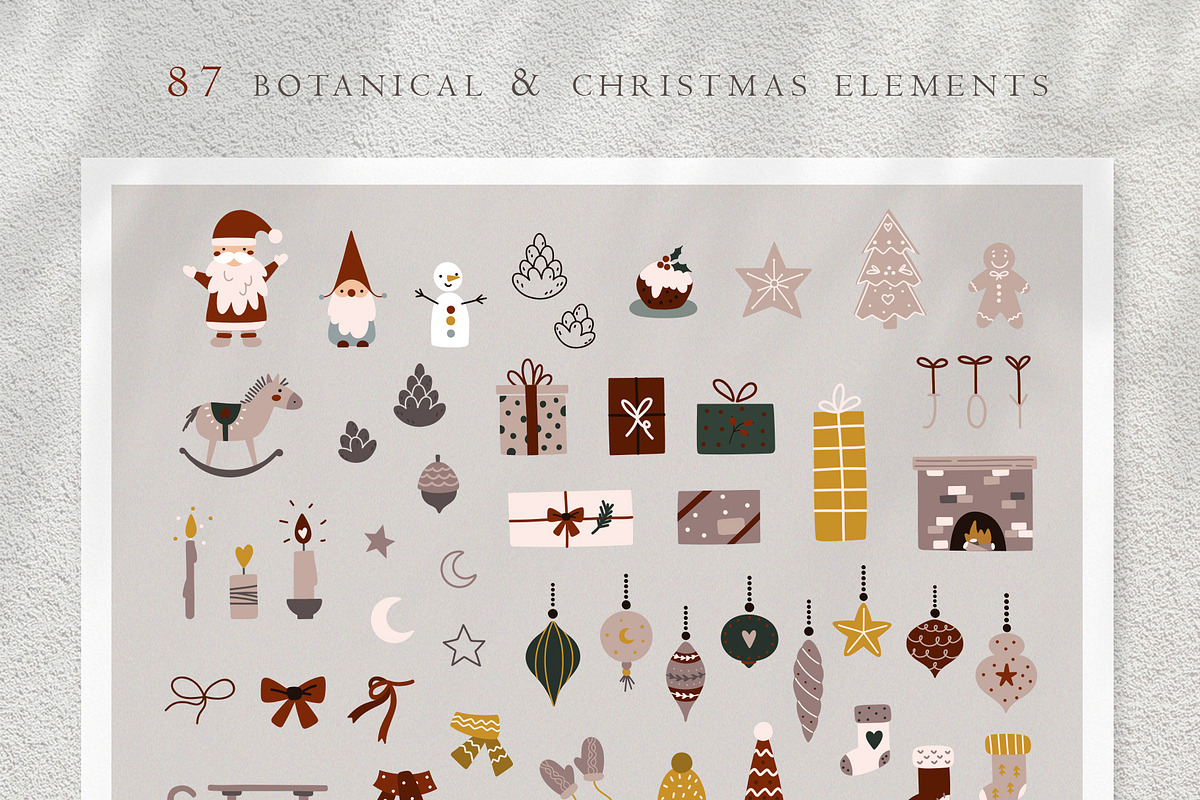 Christmas Map Creator, an Animal Illustration by AlekseliArt (Photo 8 of 14)