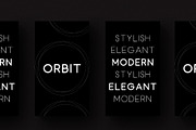 Orbit - Typeface, a Sans Serif Font by Chris Broderick (Thumbnail 4 of 6)
