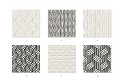 Herringbone Seamless Patterns Set, a Pattern Graphic by Curly_Pat (Thumbnail 4 of 9)