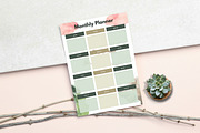 Canva Daily Weekly Monthly Planner, a Stationery Template by Ultimate Template Shop (Thumbnail 4 of 6)