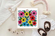 Wildflower Summer Floral PNG, an Illustration by CraftArtStudio (Thumbnail 4 of 4)