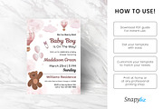 Gender Neutral Baby Shower Invite, an Invitation Template by Snapybiz (Thumbnail 4 of 10)