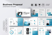 Business Proposal Presentation Templ, a Presentation Template by Slide-Agency (Thumbnail 1 of 10)