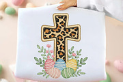 Yarn Crochet Easter Cross PNG, an Illustration by DreamArtGraphic (Thumbnail 1 of 4)