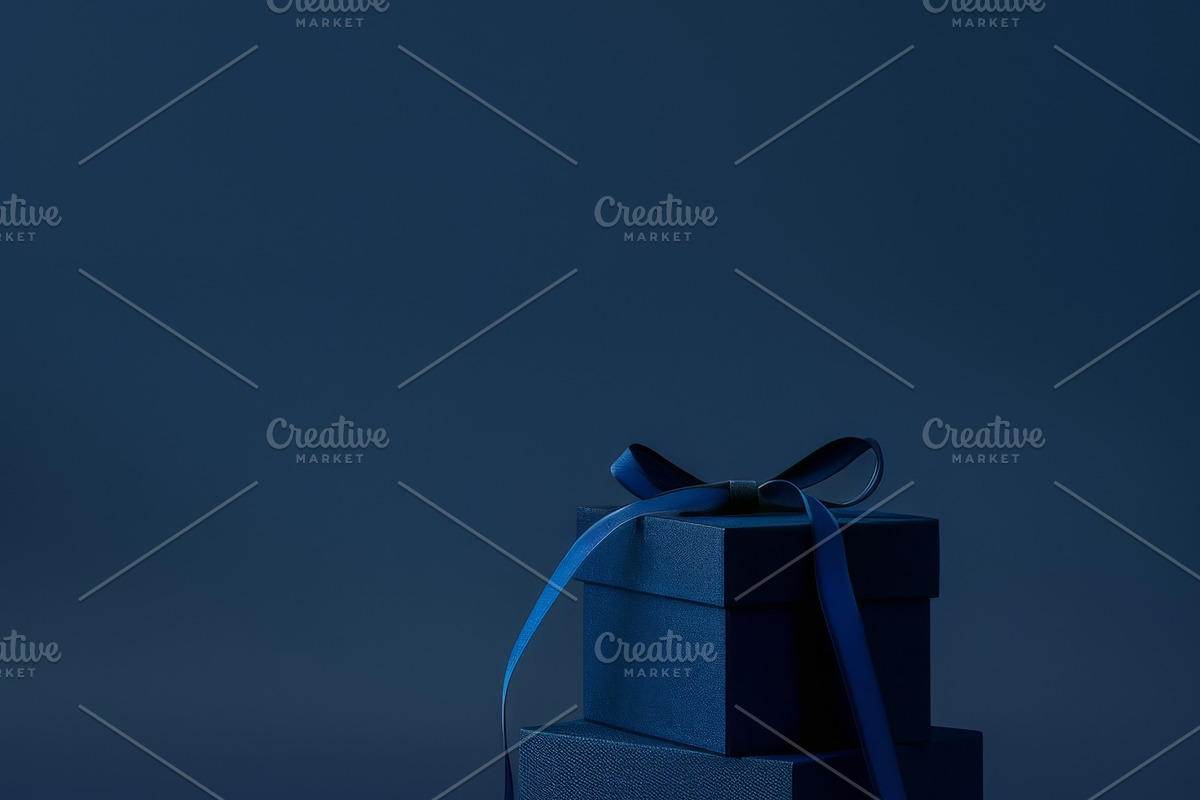 161 Gift boxes, a Holiday Photo by Handmadefont (Photo 6 of 164)