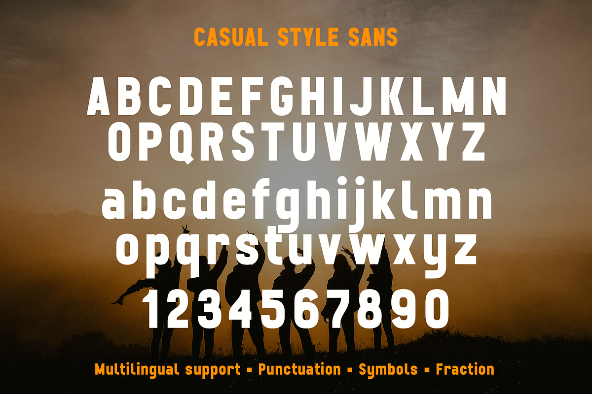 Casual Style, a Sans Serif Font by Larin Type Co. (Photo 11 of 12)