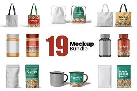19 Mockup Bundle, a Product Mockup by Mockupfit