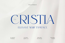 CS Cristia – Elegant Serif Font