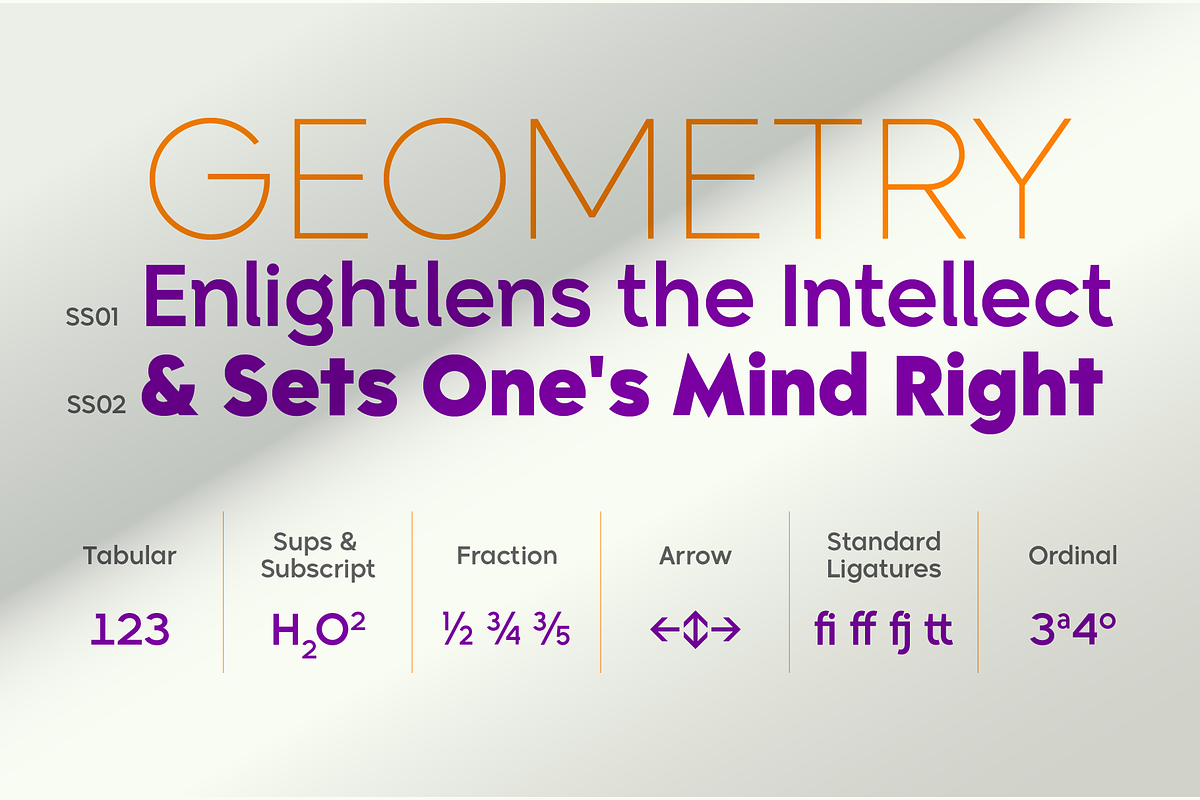 Madani - Geometric Sans Serif, a Sans Serif Font by Namela Studio (Photo 6 of 7)