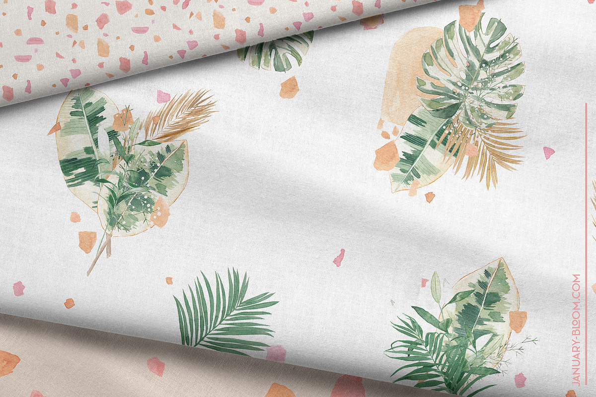 Tropical Romance modern floral rose, an Illustration by January Bloom (Photo 16 of 29)