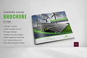 Renewable Energy Square Brochure, a Brochure Template by design_pick (Thumbnail 1 of 13)