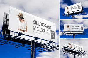 Billboard Mockup, a Product Mockup by AKMAL STUDIO