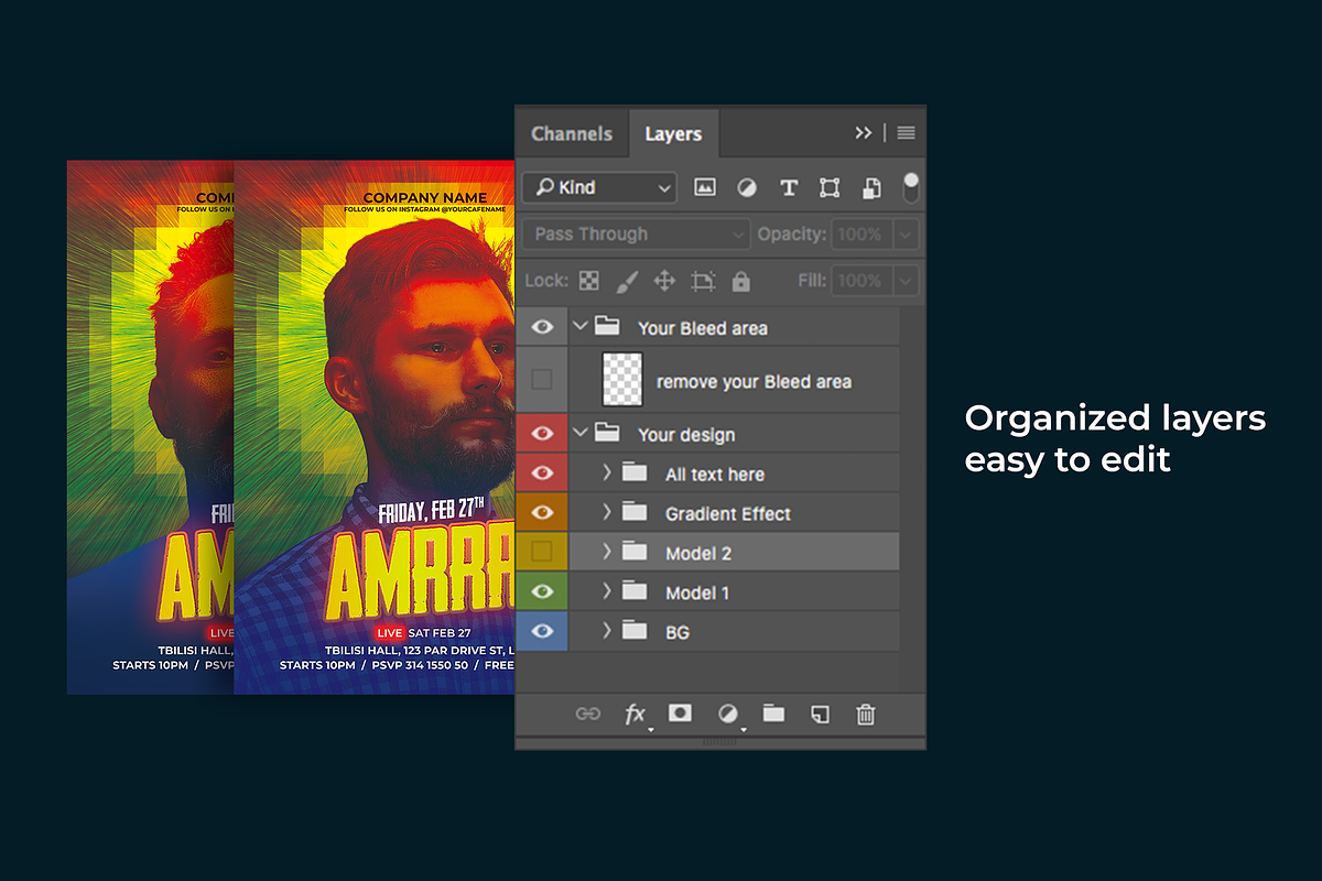 AMRR Flyer Template, a Flyer Template by bunebx (Photo 3 of 5)