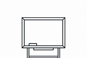 42 Vector Home Office Icon Set, an Outline Icon by adenpinkstore (Thumbnail 11 of 12)