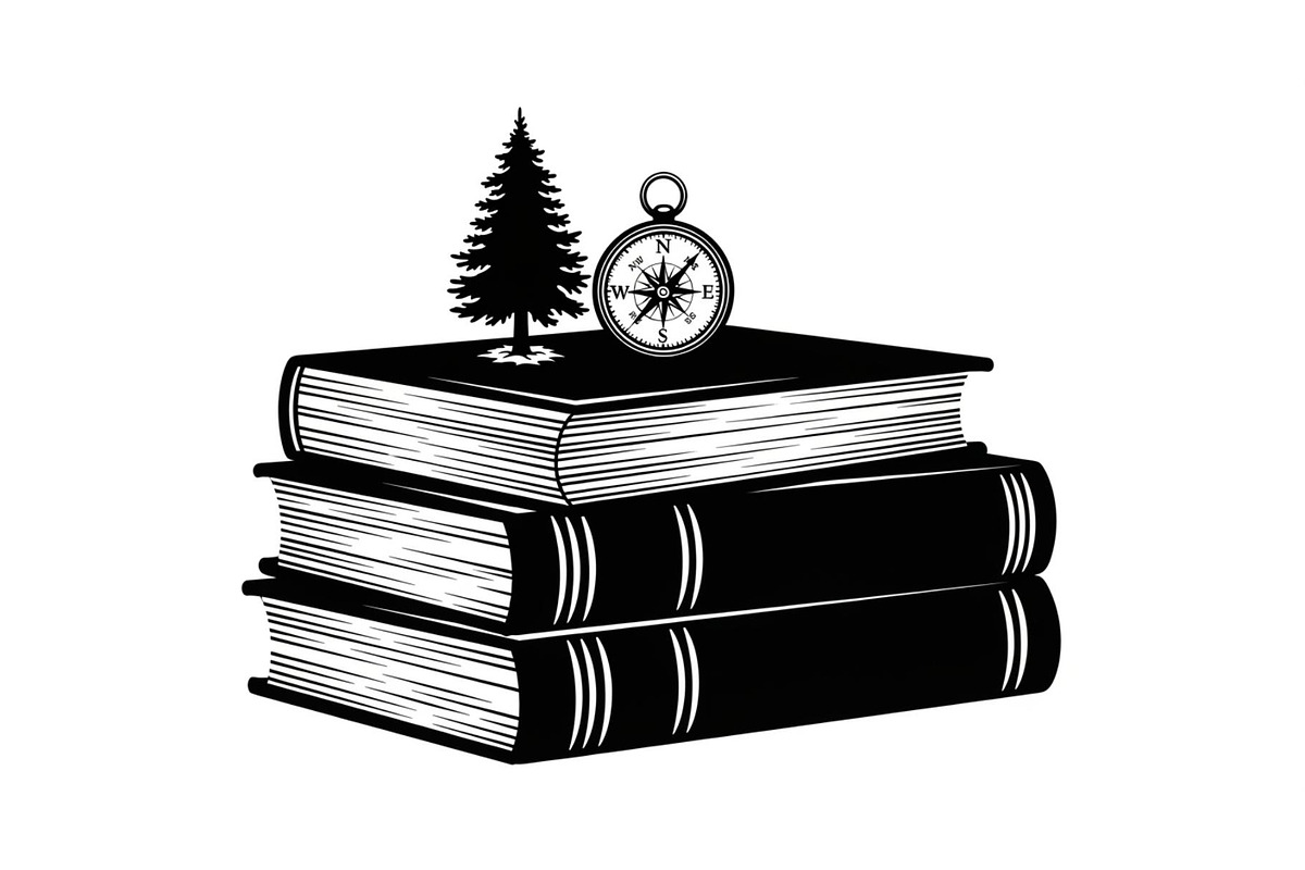 Vintage Book Stack Adventure Bundle, an Illustration by Designs_River (Photo 7 of 31)