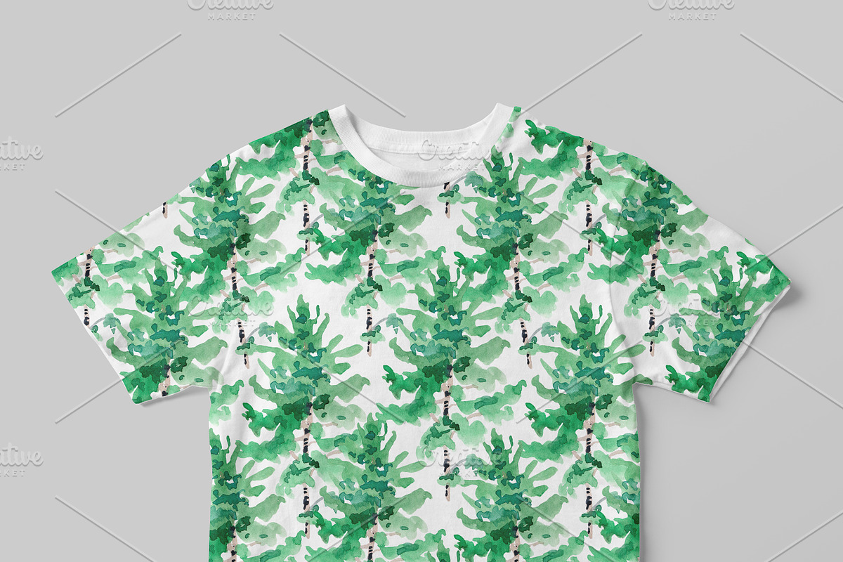 Watercolor Tree Clipart, an Illustration by Belusuab (Photo 10 of 10)