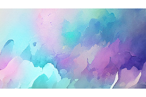 Colorful Watercolor Textured Paper