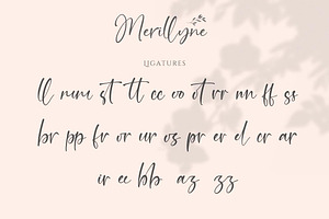 Merillyne Signature - Natural Script