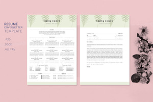 Water Color CV-Resume Tempalate *C